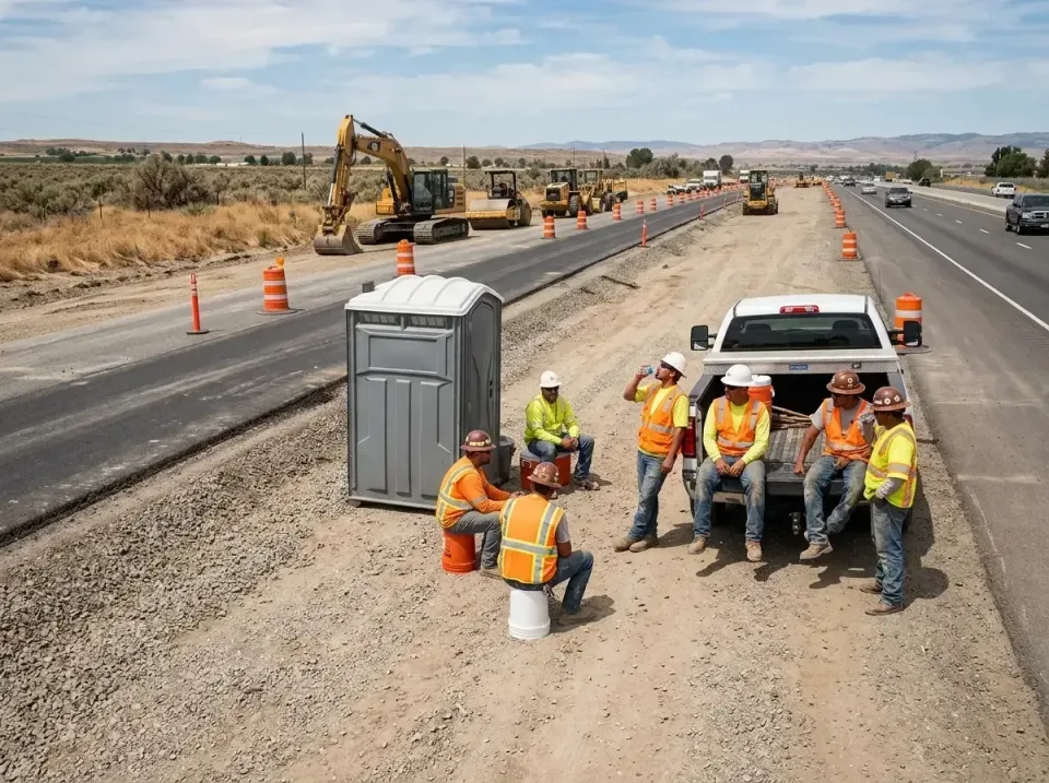 highway-road-construction-crew-007 — frequently asked questions, Porta Potty and Restroom Rentals in Belington, WV